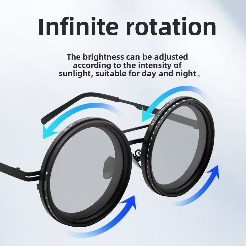9-position adjustable sunglasses